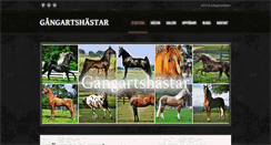 Desktop Screenshot of gangartshastar.com